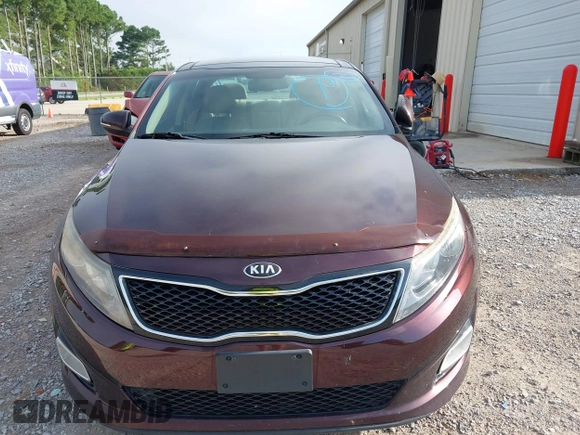 2015 Kia Optima EX with VIN 5XXGN4A75FG351223, listed as a IAAI auction lot 42732567 with 124,400 mi miles and . Bid and sale history available at DreamBid. Image 6.