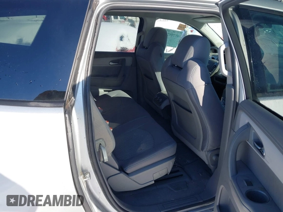 2013 Chevrolet Traverse LS with VIN 1GNKVFKD1DJ104162, listed as a IAAI auction lot 41299219 with 134,870 mi miles and . Bid and sale history available at DreamBid. Image 8.