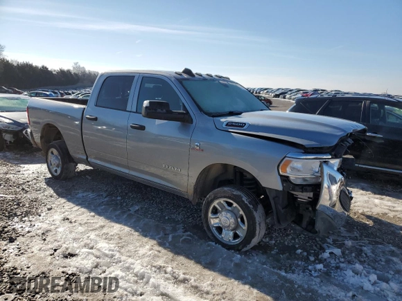 2021 Ram 2500 Tradesman with VIN 3C6UR5CL8MG585560, listed as a Copart auction lot 88723775 with 95,492 mi miles and Salvage Title. Bid and sale history available at carsss.com. Image 4.