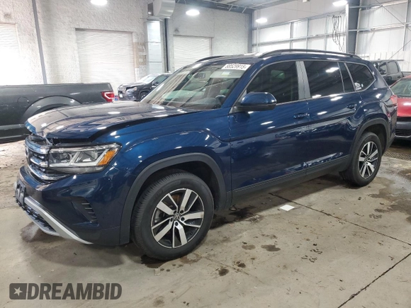 2021 Volkswagen Atlas SE z VIN 1V2LP2CA2MC506375, wystawiony jako Copart lot #88529915 z przebiegiem 50 550 mil mil oraz Szkody całkowita. Historia ofert i sprzedaży dostępna na DreamBid. Obrazek 1.