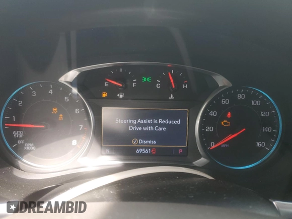 2020 Chevrolet Traverse LT z VIN 1GNERHKW4LJ273654, wystawiony jako Copart lot #56633975 z przebiegiem 69 561 mil mil oraz Szkoda całkowita • Salvage title. Historia ofert i sprzedaży dostępna na DreamBid. Obrazek 9.