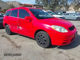 2004 Toyota Matrix Std with VIN 2T1KR32E64C177625, listed as a IAAI auction lot 41608937 with 281,229 mi miles. Bid and sale history available at carsss.com. Image 1.
