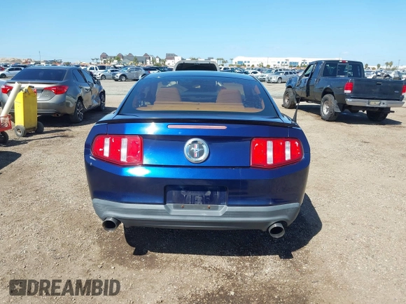 2011 Ford Mustang V6 with VIN 1ZVBP8AM1B5128934, listed as a IAAI auction lot 41805865 with 165,178 mi miles and . Bid and sale history available at carsss.com. Image 16.