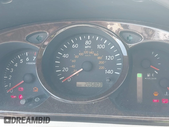 2001 Toyota Highlander z VIN JTEHF21A910026730, wystawiony jako IAAI lot #42465751 z przebiegiem 205 803 mil mil oraz . Historia ofert i sprzedaży dostępna na DreamBid. Obrazek 7.