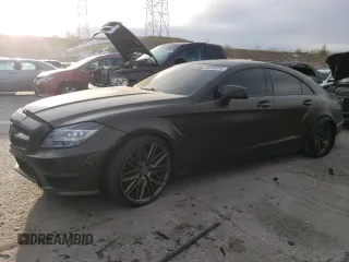 2013 Mercedes-Benz CLS-Class CLS 63 AMG with VIN WDDLJ7EB7DA083624, listed as a Copart auction lot 79383974 with 131,316 mi miles and Salvage Title. Bid and sale history available at carsss.com. Image 1.