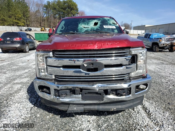 2019 Ford Super Duty F-250 SRW XL with VIN 1FT7W2BT4KEE02027, listed as a Copart auction lot 45267125 with 26,275 mi miles and Salvage Title. Bid and sale history available at carsss.com. Image 5.