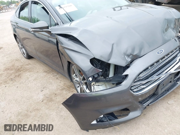 2016 Ford Fusion Titanium with VIN 3FA6P0D97GR133823, listed as a IAAI auction lot 42429708 with 166,105 mi miles and . Bid and sale history available at DreamBid. Image 17.