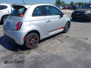 2014 FIAT 500e with VIN 3C3CFFGE7ET245232, listed as a IAAI auction lot 41780794 with 46,778 mi miles. Bid and sale history available at carsss.com. Image 4.