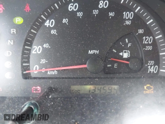 2003 Toyota Camry LE with VIN JTDBE32K530180834, listed as a IAAI auction lot 42255688 with 134,594 mi miles and . Bid and sale history available at DreamBid. Image 7.