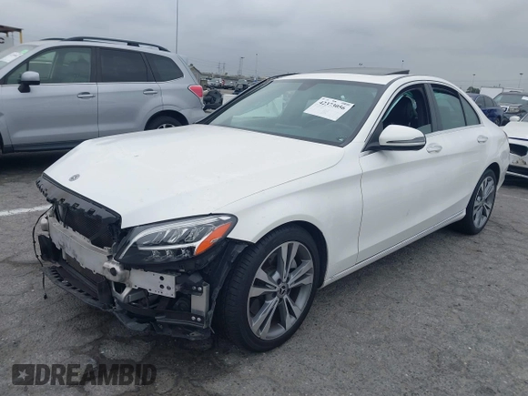 2020 Mercedes-Benz C 300 with VIN WDDWF8DB3LR541486, listed as a IAAI auction lot 42373056 with 107,914 mi miles and . Bid and sale history available at DreamBid. Image 2.