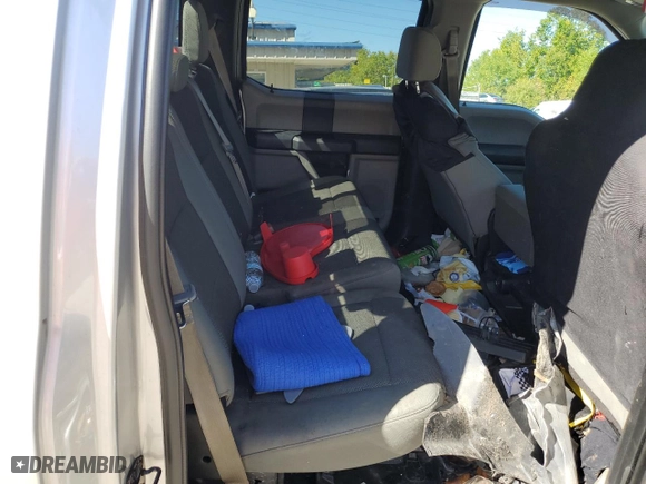 2017 Ford F-150 XL with VIN 1FTEW1C86HFB15464, listed as a Copart auction lot 73723724 with 140,876 mi miles and Salvage Title. Bid and sale history available at carsss.com. Image 11.