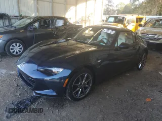 2021 Mazda MX-5 Miata Grand Touring with VIN JM1NDAM72M0457454, listed as a Copart auction lot 41991125 with 51,335 mi miles and Non repairable. Bid and sale history available at DreamBid. Image 1.