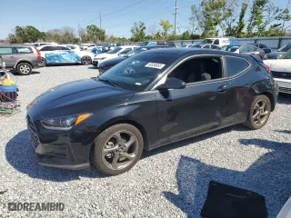 2019 Hyundai Veloster 2.0 with VIN KMHTG6AF6KU020064, listed as a Copart auction lot 49536685 with NaN miles and Salvage Title. Bid and sale history available at carsss.com. Image 1.
