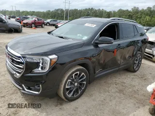 2022 GMC Terrain SLT with VIN 3GKALPEV8NL189424, listed as a Copart auction lot 51847605 with 22,670 mi miles and Salvage title. Bid and sale history available at DreamBid. Image 1.