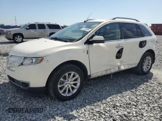 2012 Lincoln MKX with VIN 2LMDJ6JK9CBL11706, listed as a Copart auction lot 51258395 with 101,029 mi miles and Salvage Title. Bid and sale history available at carsss.com. Image 1.