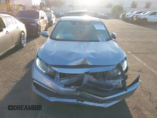2019 Honda Civic Sedan LX with VIN 2HGFC2F66KH550182, listed as a IAAI auction lot 41861965 with 160,344 mi miles. Bid and sale history available at carsss.com. Image 12.