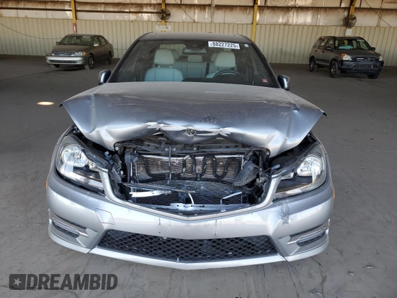 2013 Mercedes-Benz C 350 Sport with VIN WDDGF5HBXDA863667, listed as a Copart auction lot 88227225 with 79,624 mi miles and Salvage Title. Bid and sale history available at DreamBid. Image 5.