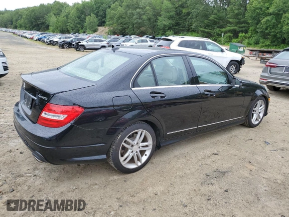 2012 Mercedes-Benz C 300 Sport with VIN WDDGF8BB1CR227522, listed as a Copart auction lot 60677295 with 107,619 mi miles and Clean title. Bid and sale history available at DreamBid. Image 3.