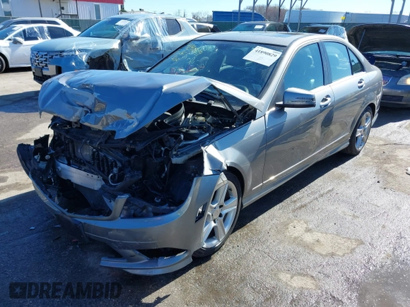 2011 Mercedes-Benz C-Class C 300 Sport with VIN WDDGF8BB1BR153274, listed as a IAAI auction lot 41890829 with 96,444 mi miles. Bid and sale history available at carsss.com. Image 17.