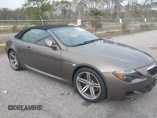 2007 BMW 6 Series M6 with VIN WBSEK93537CY78910, listed as a IAAI auction lot 41177406 with 51,140 mi miles. Bid and sale history available at carsss.com. Image 1.