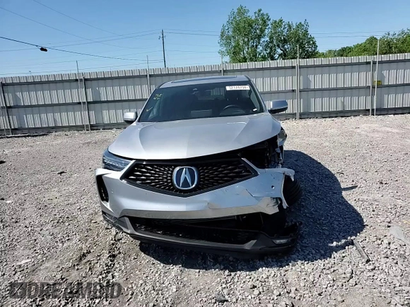 2023 Acura RDX w/A-Spec Package with VIN 5J8TC2H62PL008314, listed as a Copart auction lot 52174734 with 15,653 mi miles. Bid and sale history available at carsss.com. Image 11.