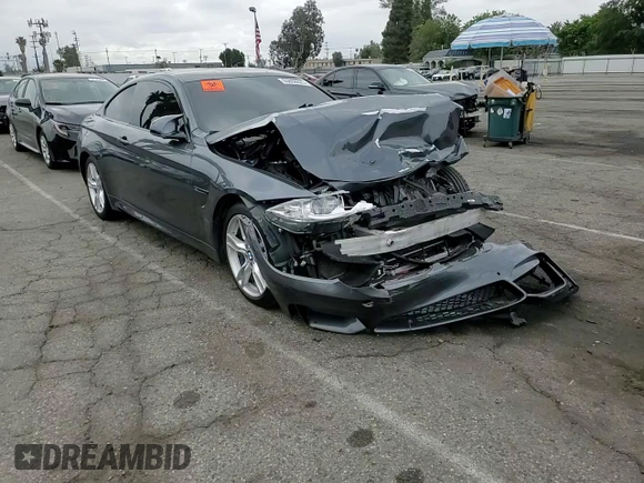2017 BMW M4 with VIN WBS3R9C59HK709453, listed as a Copart auction lot 55698025 with 108,200 mi miles and Salvage title. Bid and sale history available at DreamBid. Image 13.