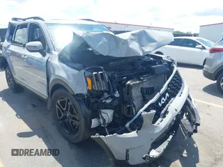 2023 Kia Telluride SX X-Pro with VIN 5XYP5DGC0PG370652, listed as a IAAI auction lot 42226690 with 30,669 mi miles and . Bid and sale history available at DreamBid. Image 6.