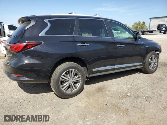 2020 Infiniti QX60 Luxe with VIN 5N1DL0MN7LC515218, listed as a Copart auction lot 49163825 with 101,370 mi miles and Salvage Title. Bid and sale history available at DreamBid. Image 3.