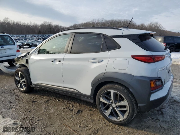 2018 Hyundai Kona Limited with VIN KM8K3CA59JU168320, listed as a Copart auction lot 45940545 with 95,471 mi miles and Salvage Title. Bid and sale history available at carsss.com. Image 2.