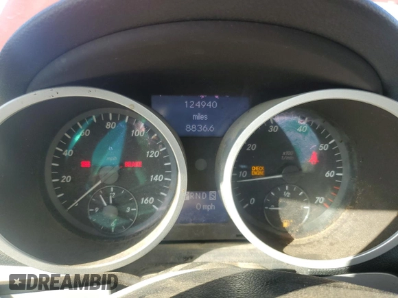 2007 Mercedes-Benz SLK-Class 3.0L with VIN WDBWK54FX7F137632, listed as a Copart auction lot 85145504 with 124,940 mi miles and Clean Title. Bid and sale history available at carsss.com. Image 9.