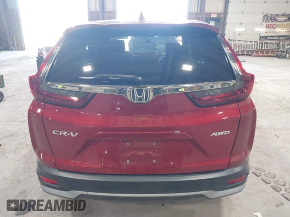 2021 Honda CR-V EX with VIN 2HKRW2H53MH621761, listed as a IAAI auction lot 42071487 with 52,304 mi miles and . Bid and sale history available at carsss.com. Image 15.