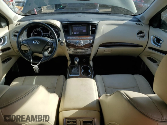 2017 Infiniti QX60 with VIN 5N1DL0MM6HC513197, listed as a Copart auction lot 48238615 with 101,015 mi miles and Salvage Title. Bid and sale history available at DreamBid. Image 8.