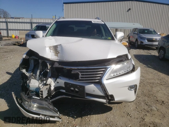 2014 Lexus RX 350 with VIN 2T2BK1BA6EC242931, listed as a Copart auction lot 46540845 with 136,275 mi miles and Salvage Title. Bid and sale history available at DreamBid. Image 5.