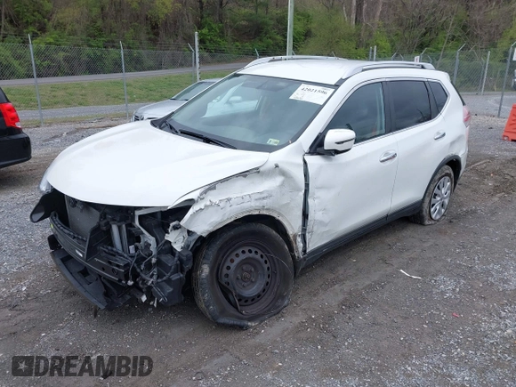 2016 Nissan Rogue SV with VIN KNMAT2MV7GP713086, listed as a IAAI auction lot 42021596 with 118,290 mi miles and . Bid and sale history available at carsss.com. Image 21.