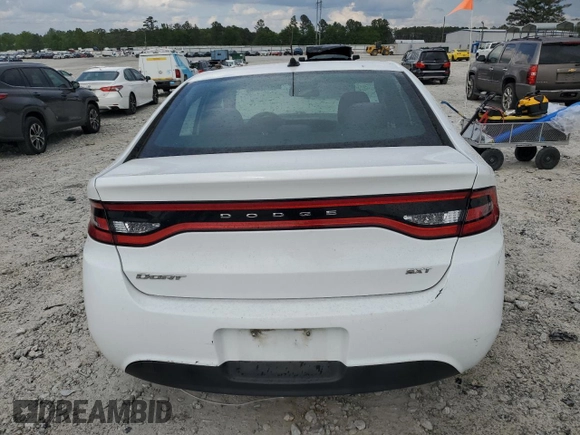 2015 Dodge Dart SXT with VIN 1C3CDFBB7FD150132, listed as a Copart auction lot 54181045 with 148,191 mi miles and Salvage Title. Bid and sale history available at DreamBid. Image 6.