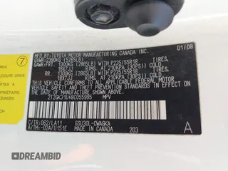2008 Lexus RX 350 z VIN 2T2GK31U48C055995, wystawiony jako IAAI lot #42034760 z przebiegiem 110 821 mil mil oraz . Historia ofert i sprzedaży dostępna na DreamBid. Obrazek 9.