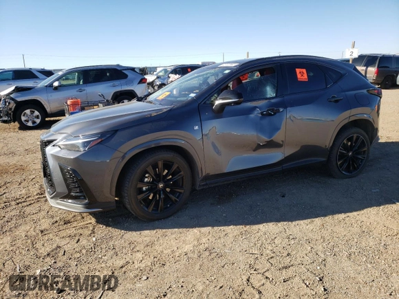 2022 Lexus NX with VIN JTJKGCEZXN2001081, listed as a Copart auction lot 72122532 with 0 mi miles. Bid and sale history available at carsss.com. Image 1.