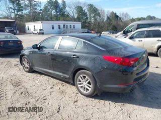 2013 Kia Optima LX with VIN 5XXGM4A74DG101584, listed as a IAAI auction lot 41835179 with 123,689 mi miles. Bid and sale history available at carsss.com. Image 3.