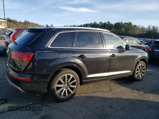 2018 Audi Q7 Premium with VIN WA1AHAF78JD004454, listed as a Copart auction lot 82393654 with 131,091 mi miles and Salvage title. Bid and sale history available at DreamBid. Image 3.
