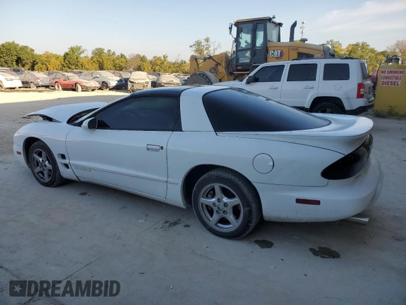 2001 Pontiac Firebird Firebird with VIN 2G2FS22K412145075, listed as a Copart auction lot 71841594 with 156,152 mi miles and Salvage title. Bid and sale history available at DreamBid. Image 2.