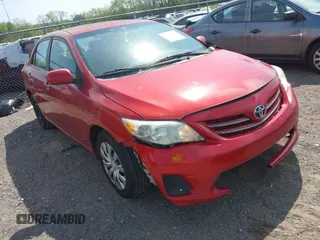 2013 Toyota Corolla L with VIN 5YFBU4EE2DP152852, listed as a IAAI auction lot 42084919 with 243,636 mi miles. Bid and sale history available at carsss.com. Image 1.