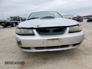 2002 Ford Mustang Standard with VIN 1FAFP40452F129857, listed as a Copart auction lot 45167465 with 0 mi miles and Salvage Title. Bid and sale history available at carsss.com. Image 5.