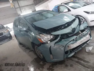 2016 Toyota Prius v Two with VIN JTDZN3EU2GJ052787, listed as a IAAI auction lot 41759509 with 71,569 mi miles. Bid and sale history available at carsss.com. Image 1.