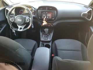 2020 Kia Soul S with VIN KNDJ23AU2L7059435, listed as a Copart auction lot 88678985 with 80,402 mi miles and Salvage Title. Bid and sale history available at DreamBid. Image 8.