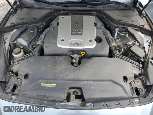 2015 Infiniti Q50 with VIN JN1BV7AP6FM347741, listed as a Copart auction lot 54668405 with 84,788 mi miles and Salvage title. Bid and sale history available at DreamBid. Image 11.