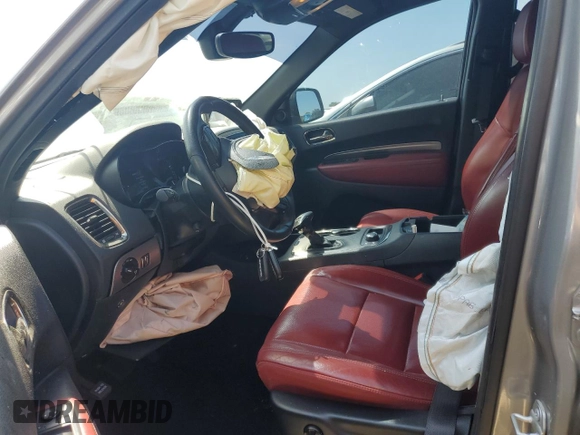 2019 Dodge Durango R/T with VIN 1C4SDJCTXKC691922, listed as a Copart auction lot 54146425 with 60,056 mi miles and Salvage title. Bid and sale history available at DreamBid. Image 7.