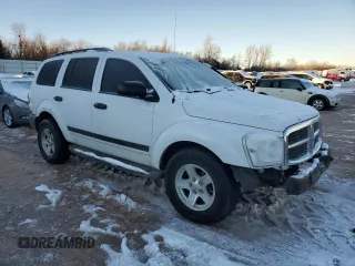2006 Dodge Durango SXT with VIN 1D4HD38N36F176896, listed as a Copart auction lot 88315465 with 185,602 mi miles and Salvage title. Bid and sale history available at DreamBid. Image 4.