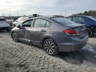 2015 Honda Civic Sedan EX-L with VIN 19XFB2F94FE061194, listed as a Copart auction lot 46219735 with 144,377 mi miles and Clean Title. Bid and sale history available at carsss.com. Image 2.