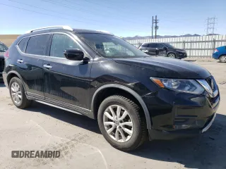 2020 Nissan Rogue S with VIN KNMAT2MV0LP510566, listed as a Copart auction lot 48249295 with 151,489 mi miles and Salvage Title. Bid and sale history available at carsss.com. Image 4.