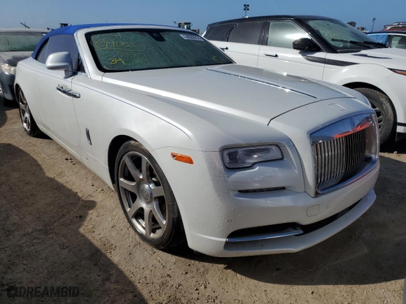 2018 Rolls-Royce Dawn with VIN SCA666D5XJU107625, listed as a Copart auction lot 74533214 with NaN miles and Non Repairable. Bid and sale history available at carsss.com. Image 4.